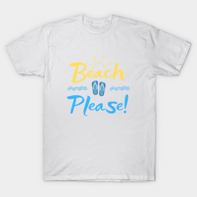 Summer - Beach please! T-Shirt by withpingu